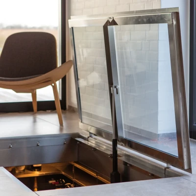 Vinorage Porta in vetro per cantina 800x1500mm