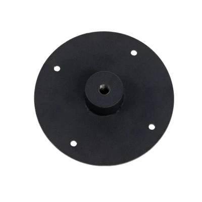 Supporto da soffitto per caminetto a bioetanolo Edmonton/Ottawa/Halifax - Nero Staffa a soffitto Ottawa/Halifax nera per biocamini - ScandiFlames