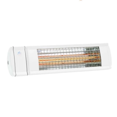 HEAT1 Eco High-line 1500W - Riscaldatore Bianco da Esterno HEAT1 Eco High-line 1500W - Riscaldatore elettrico bianco da esterno per terrazze