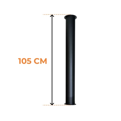 Tubo di montaggio ScandiFlames Toronto 105 cm Tubo di montaggio ScandiFlames Toronto 105 cm