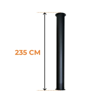 Tubo di montaggio ScandiFlames Toronto 195 cm Tubo di montaggio ScandiFlames Toronto 195 cm