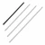 Asta a soffitto Ottawa/Halifax 125 cm - Nero per biocamini ScandiFlames