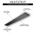 Heatstrip Design 1500 Riscaldatore per patio | Heatstrip