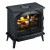 Caminetto ad acqua Stockbridge nero