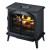 Caminetto ad acqua Stockbridge nero