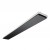 HEATSTRIP™ Design - Camino elettrico per esterni da 3200 watt in acciaio e nero