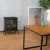Camino elettrico freestanding nero di ScandiFlames Electric