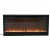 Camino elettrico Supreme da incasso - ScandiFlames Electric, nero, 110 cm