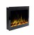 Camino elettrico a incasso LED Pro 77 cm con fiamme realistiche e design moderno