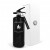 Elegante estintore nero da 2 kg - Nordic Flame 