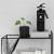 Elegante estintore nero da 2 kg - Nordic Flame 