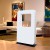 Safretti Curva XT - Biocamino bianco, bifacciale, freestanding