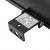 Riscaldatore Eco High-line 1500W nero con design moderno per terrazze e balconi