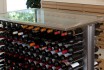 Cantina per 200 bottiglie in elevazione