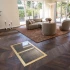 Vinorage Porta in vetro per cantina - 800x1500mm - ottone