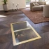 Vinorage Porta in vetro per cantina 64x100 cm - ottone 