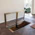 Vinorage Porta in vetro per cantina 64x100 cm - ottone 