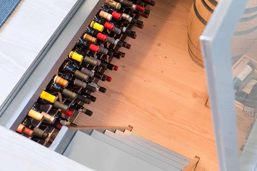 cantinetta vino interrata 