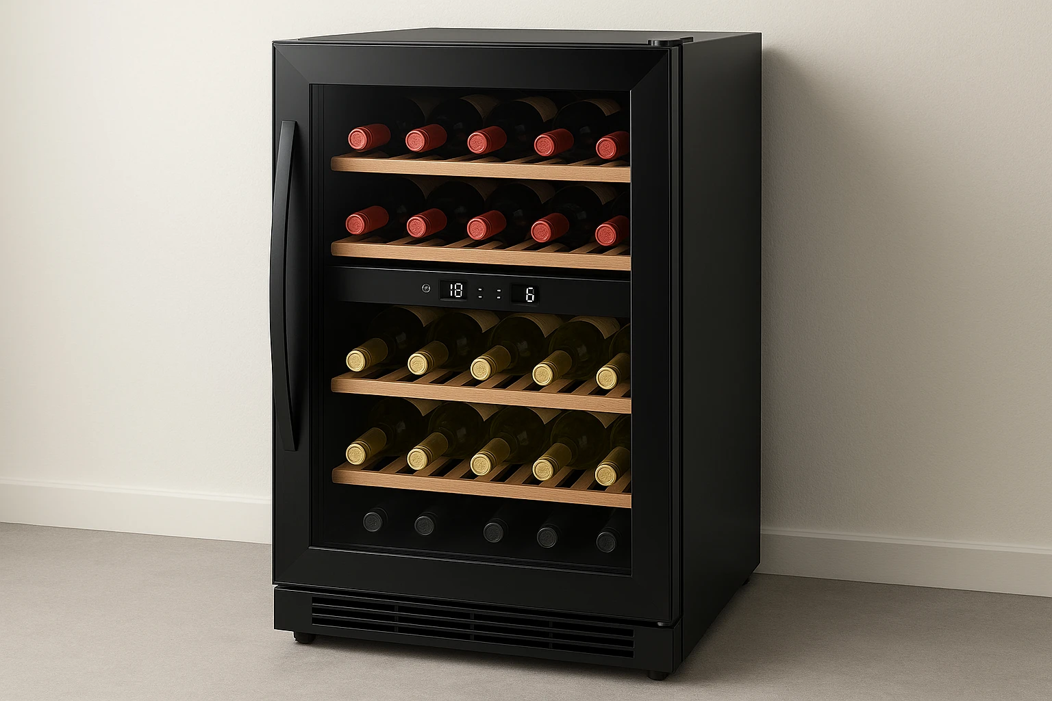 cantina vino doppia temperatura